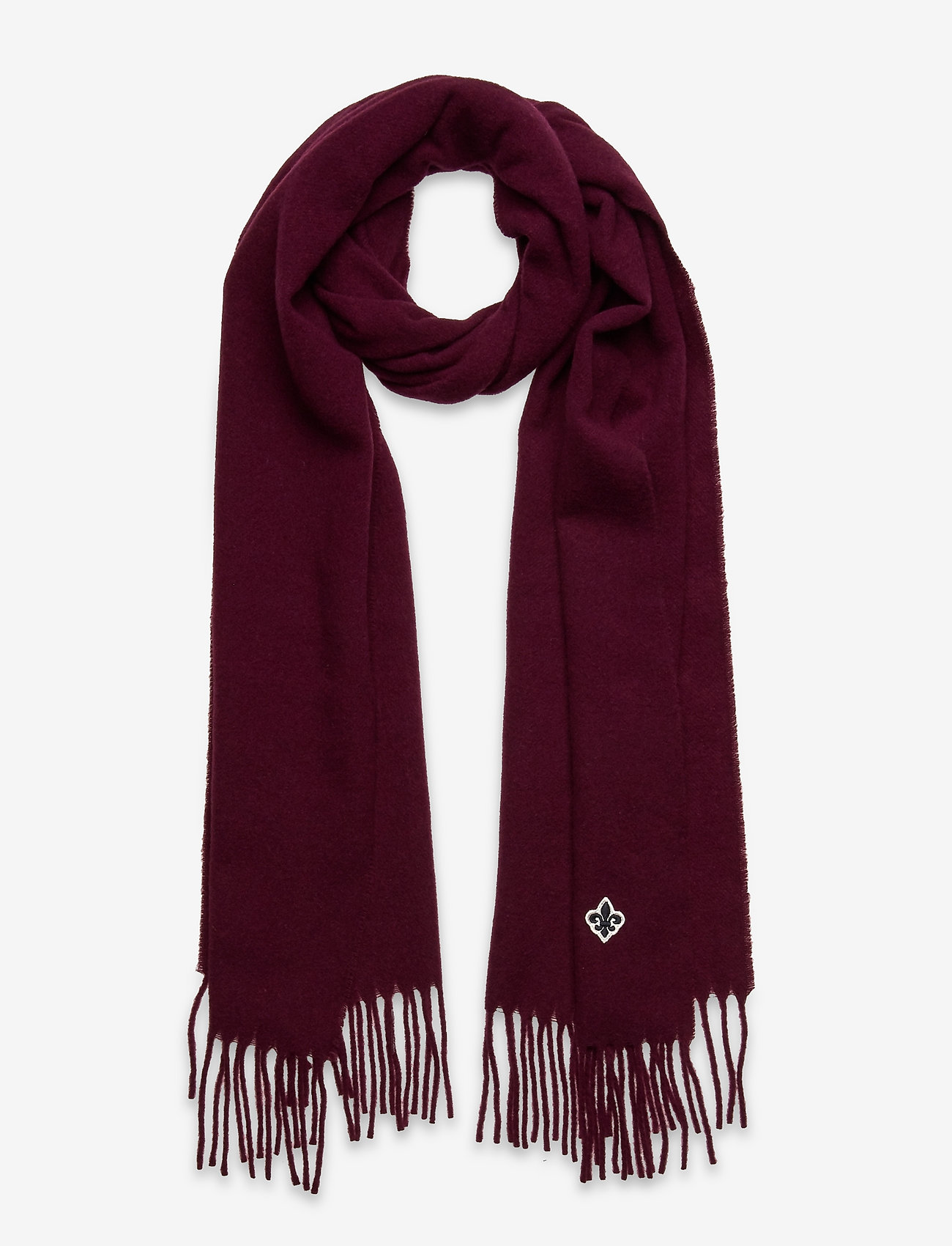 Morris - Colin Scarf - winter scarves - wine red - 0