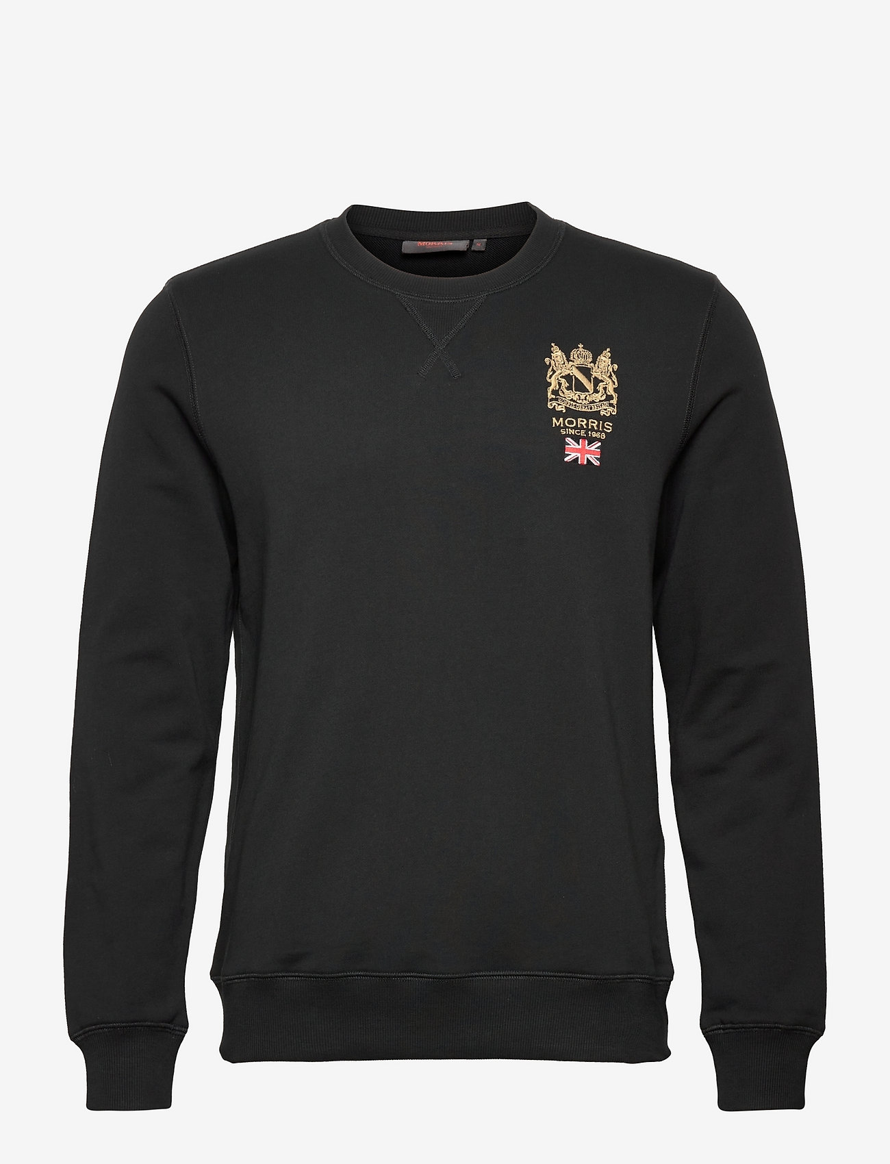 Morris - Trenton Sweatshirt - sportiska stila džemperi - dark grey - 0