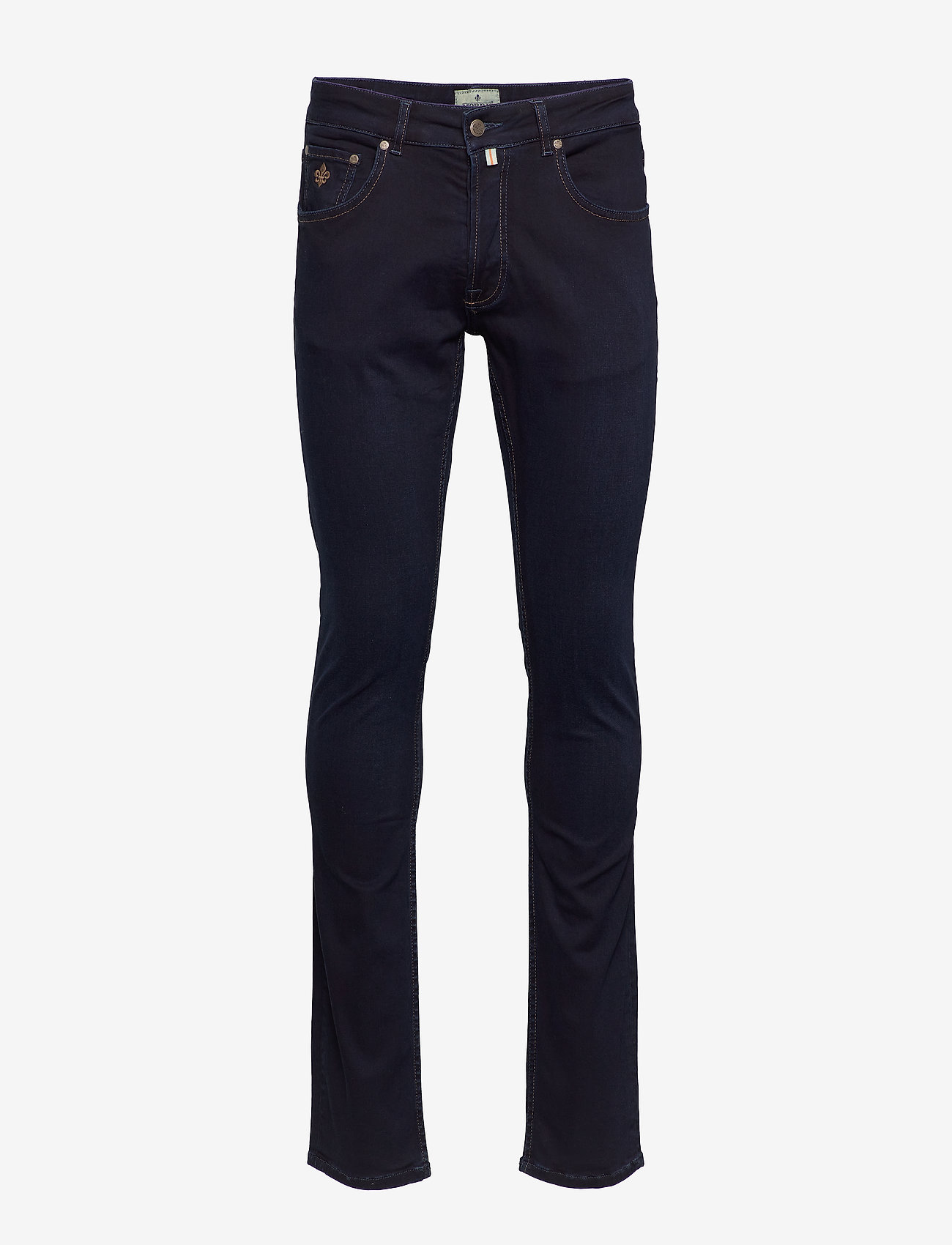 Morris - Steve Satin Jeans - skinny jeans - blue - 1