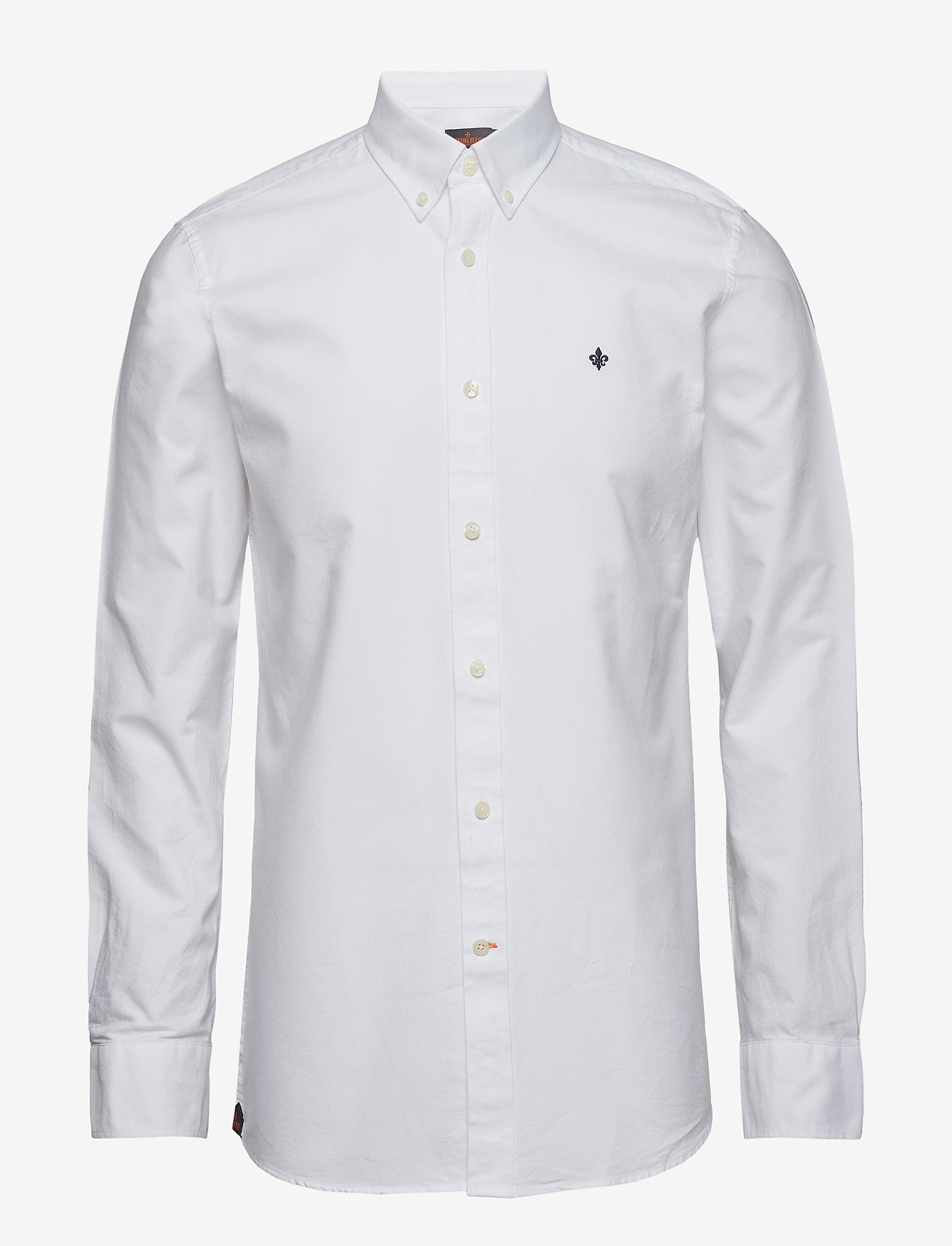 Oxford Button Down Shirt (White) (959.20 kr) Morris Morris Oxford button down white shirt Oxfordskjorter På