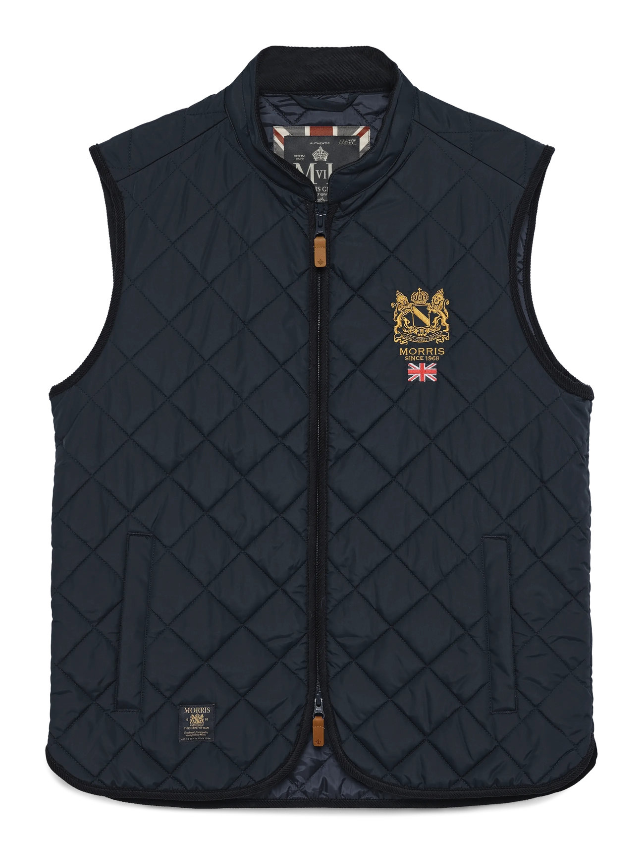 MORRIS Trenton Quilted Vest Navy - XXXL - Herren