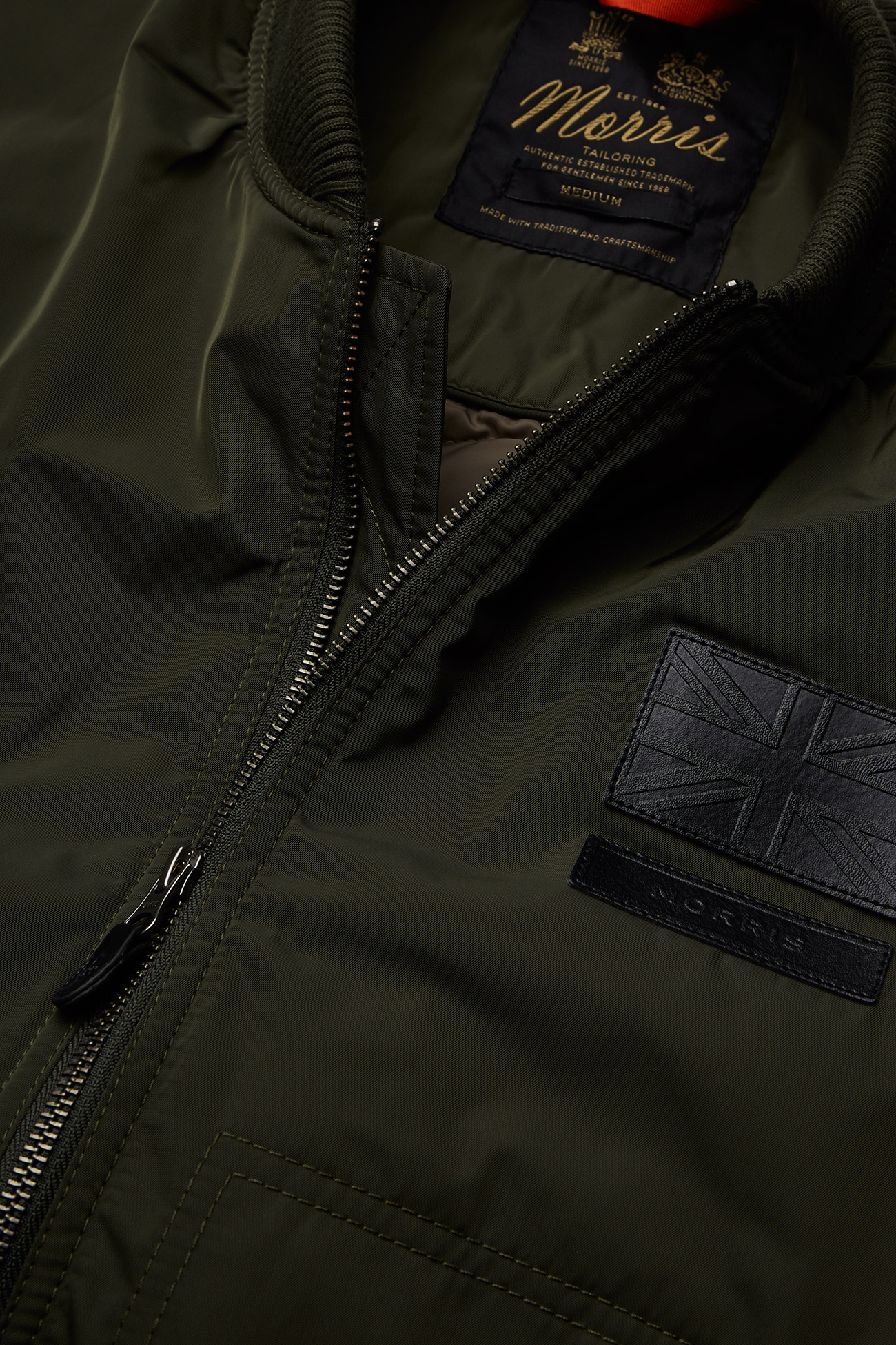 morris barnes bomber jacket
