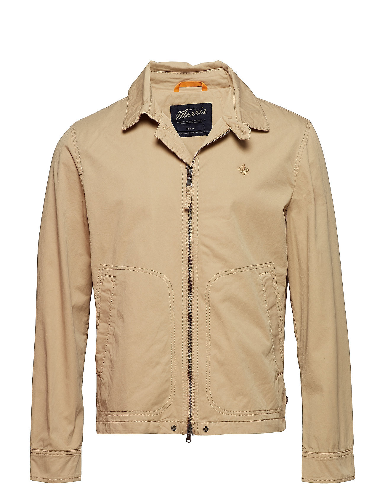 Norton Jacket Dun Jack Beige Morris morris kopen in de aanbieding