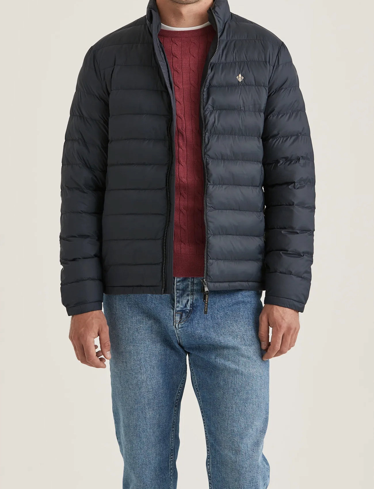 Morris Milford Liner Jacket, XL, Navy, Jakker > Vatterede Jakker, Herre