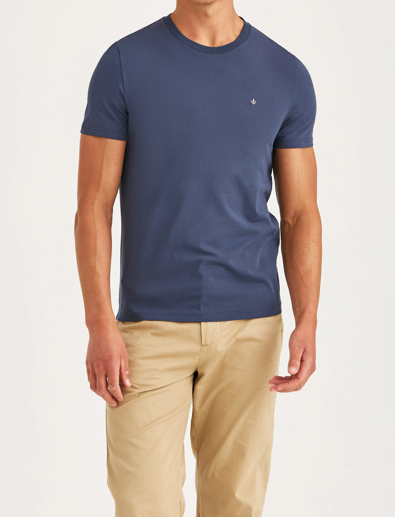 Morris James Tee, XS, Navy, T-Shirts > Kortærmede, Herre