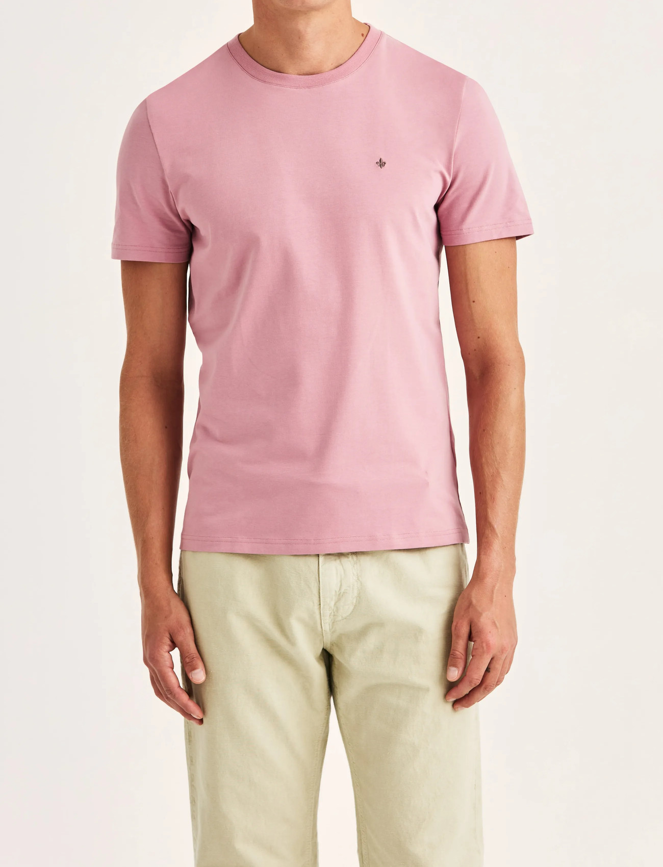 Morris James Tee, M, Pink, T-Shirts > Kortærmede, Herre