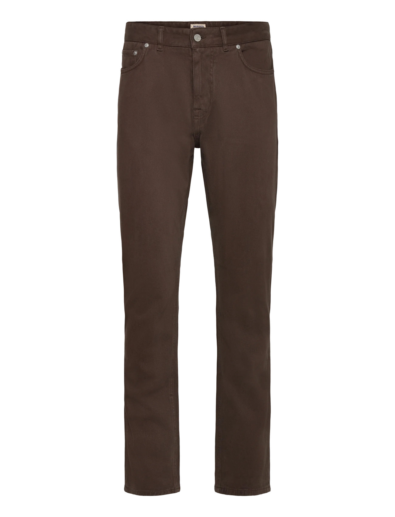 MORRIS James Soft Twill 5-Pkt Braun - 28x34 - Herren
