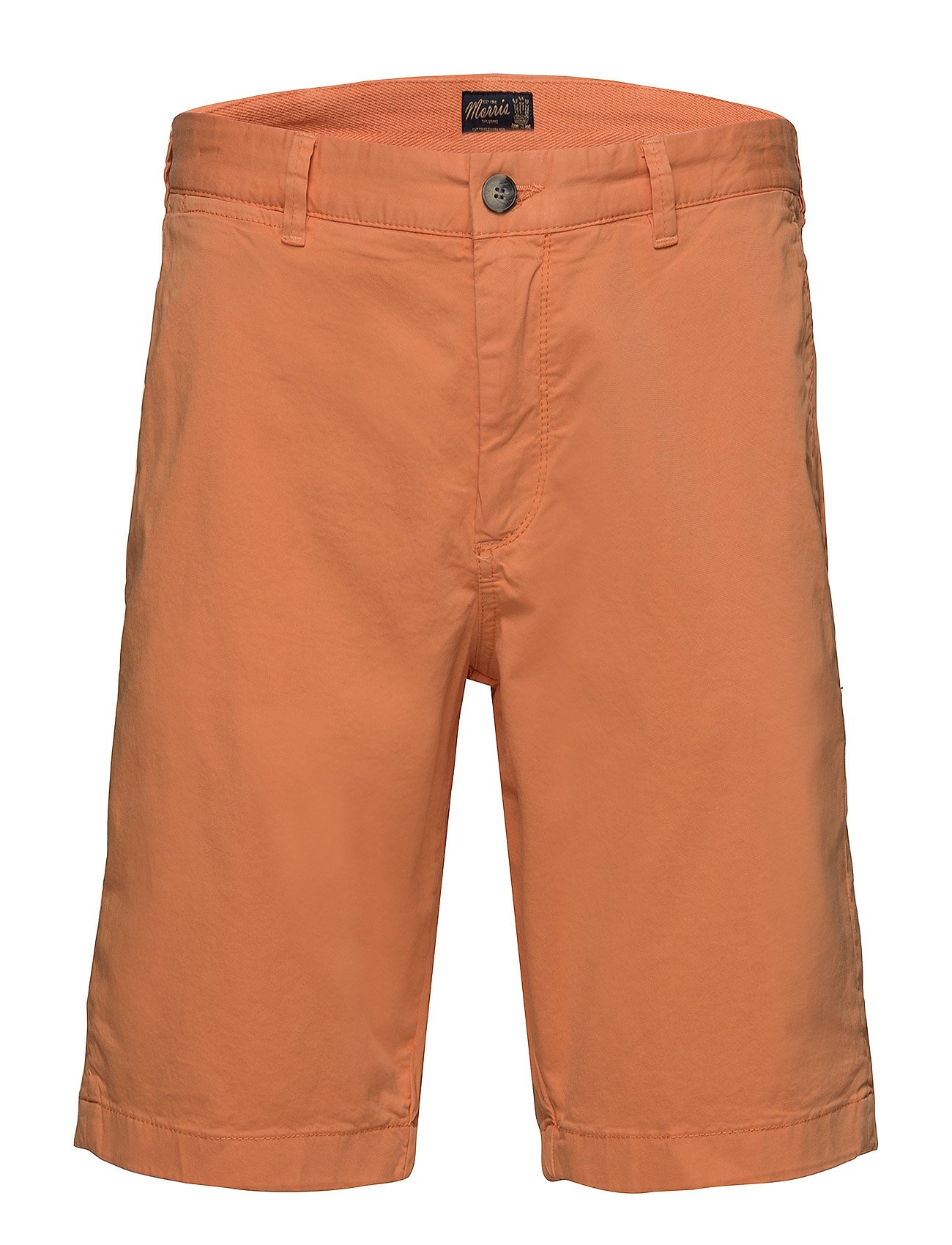 orange chino shorts