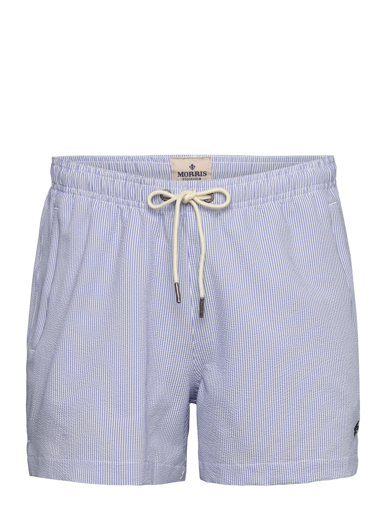 Morris Seersucker Bathing Trunks Badeshorts Blue Morris