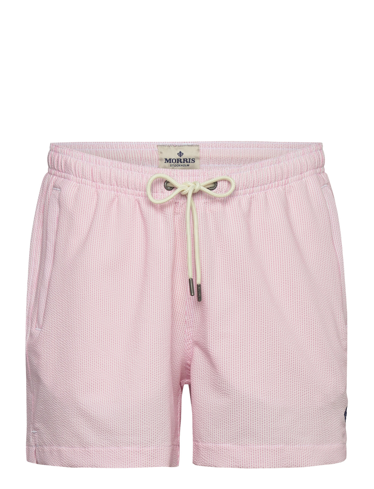 Morris Seersucker Bathing Trunks Badeshorts Pink Morris