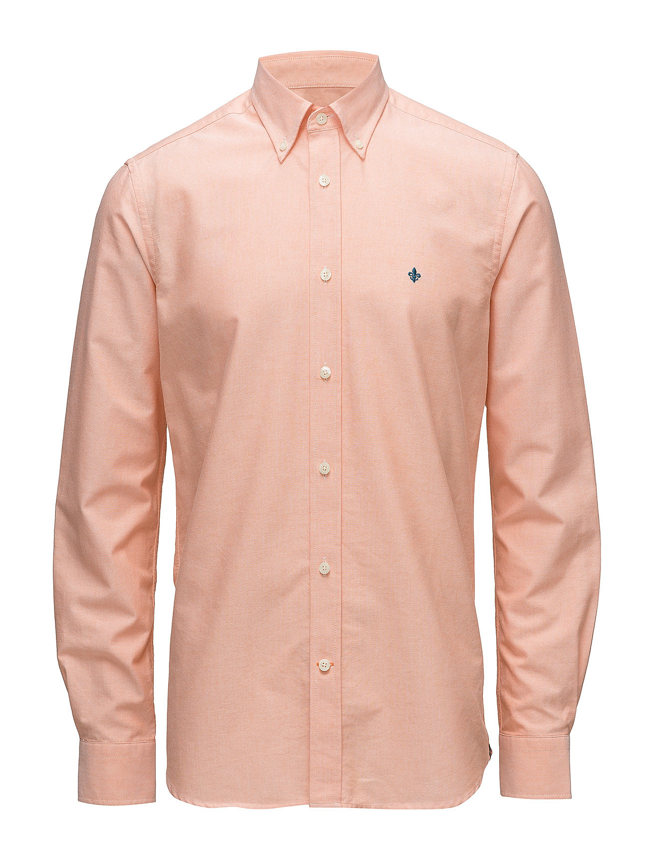 Morris Douglas Shirt-Slim Fit, L, Orange, Skjorter > Afslappet, Herre