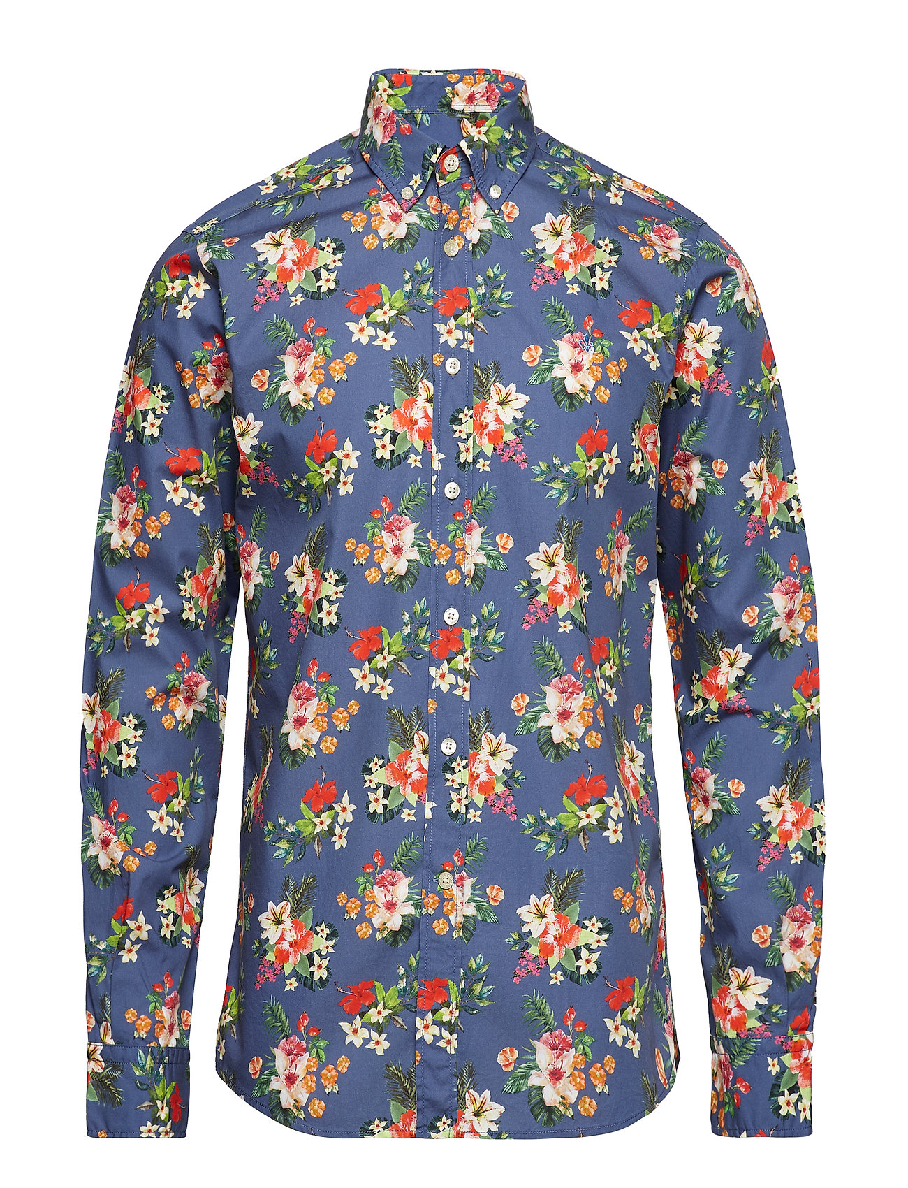 Dan Button Down Shirt Overhemd Casual Multipatroon Morris morris kopen in de aanbieding
