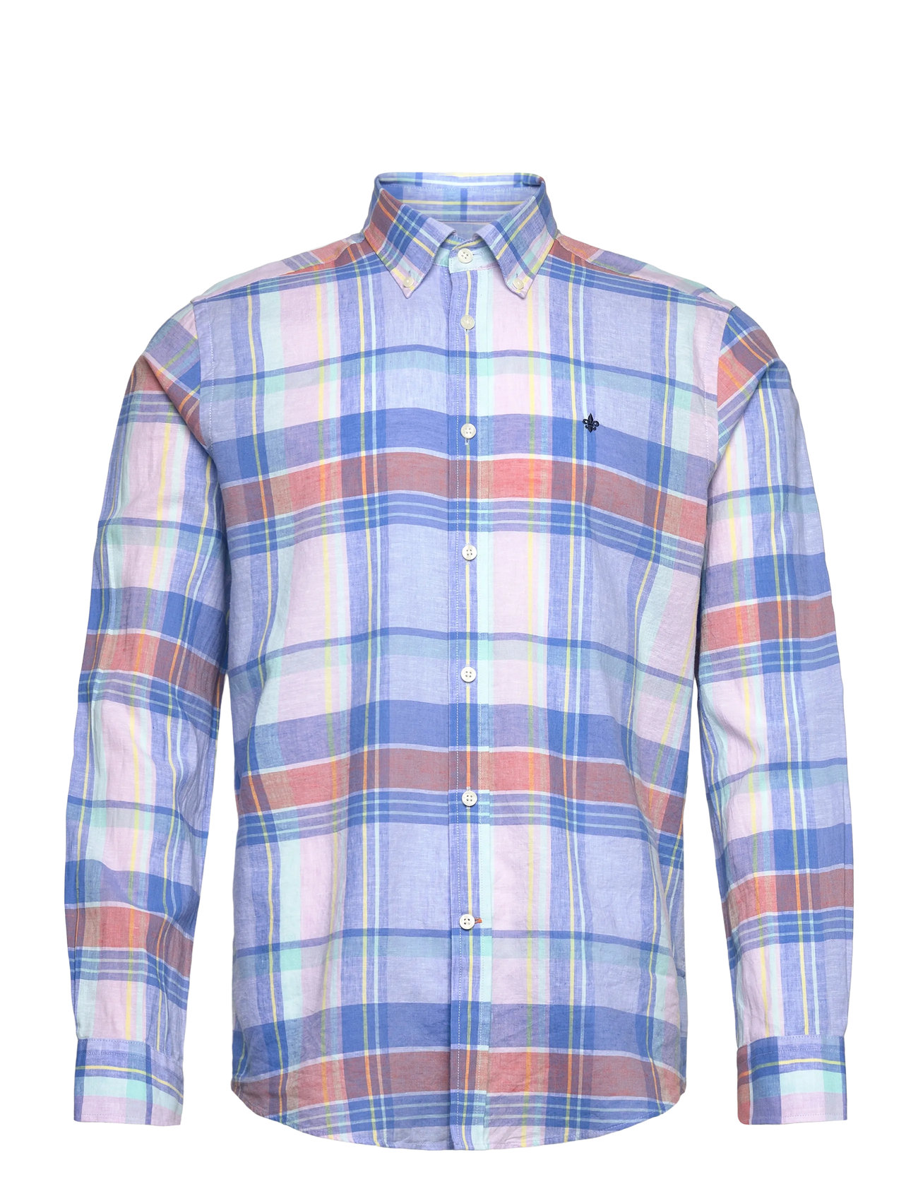 MORRIS Happy Linen Check Shirt-Klassisch Fit Patterned - XS - Herren