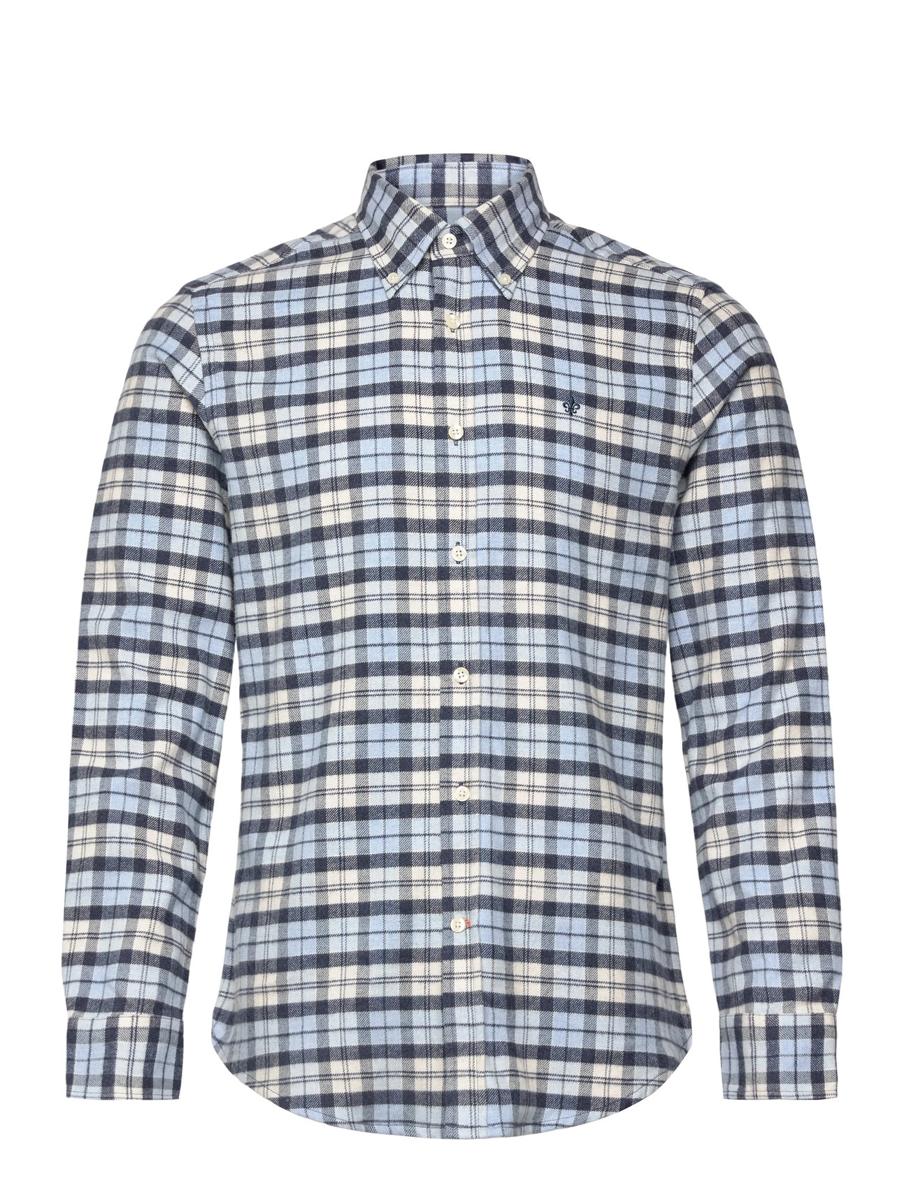 MORRIS Flannel Check Shirt-Slim Fit Patterned - S - Herren
