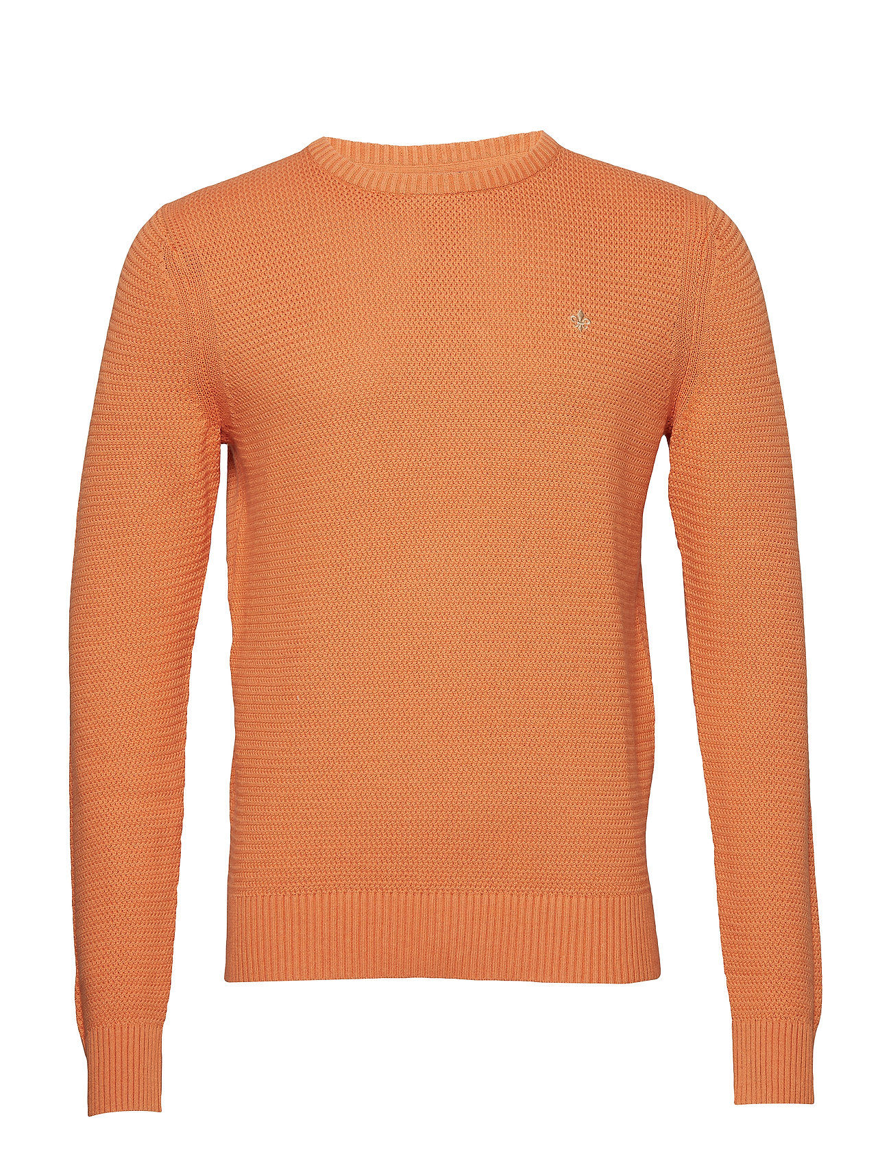 Walter Ck Gebreide Trui Met Ronde Kraag Oranje Morris morris kopen in de aanbieding