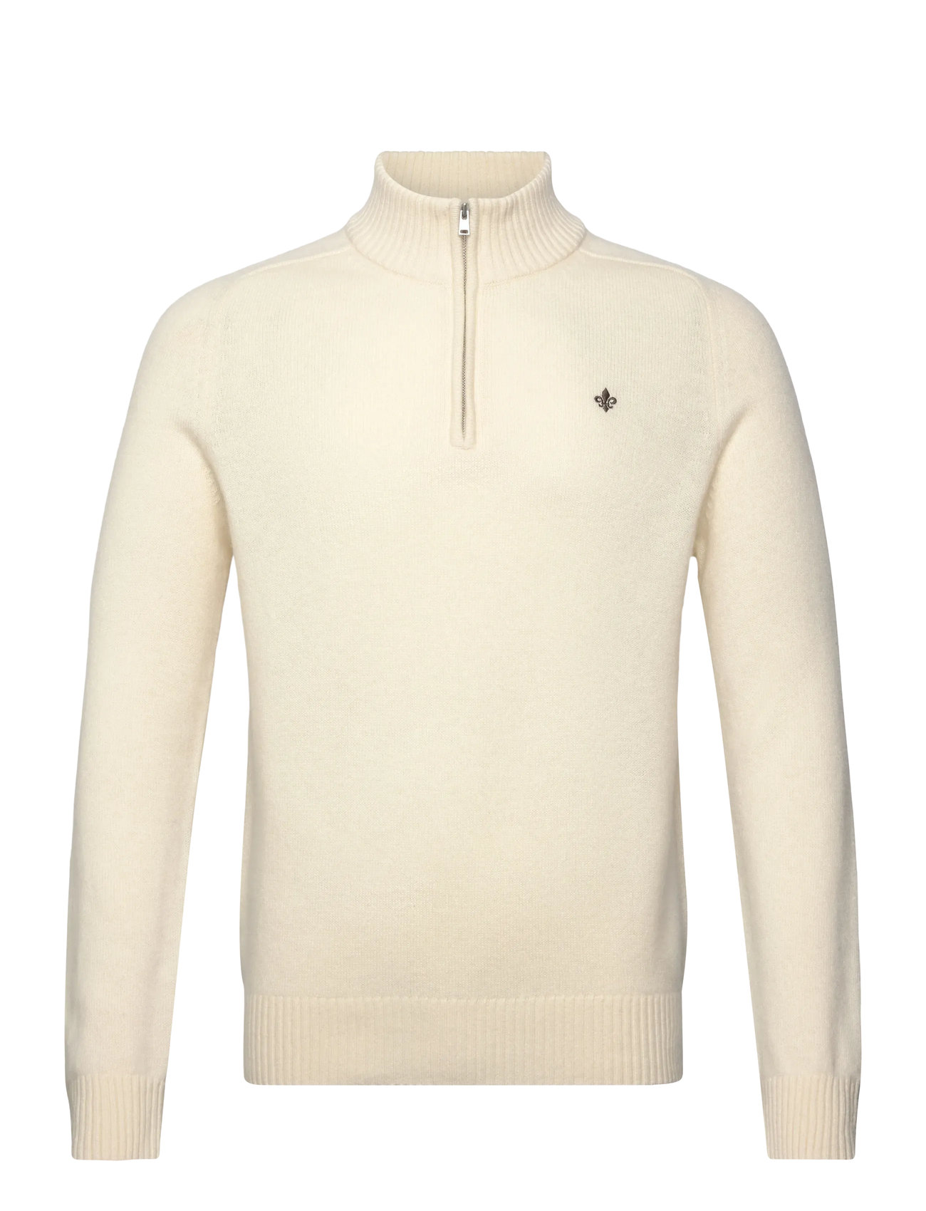 MORRIS New Hertford Half Zip Cream - XL - Herren