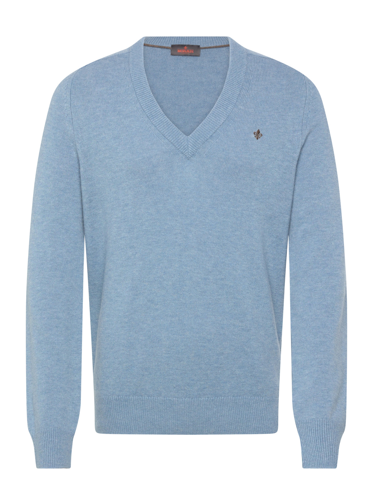 MORRIS Hertford Vneck Blau - XS - Herren