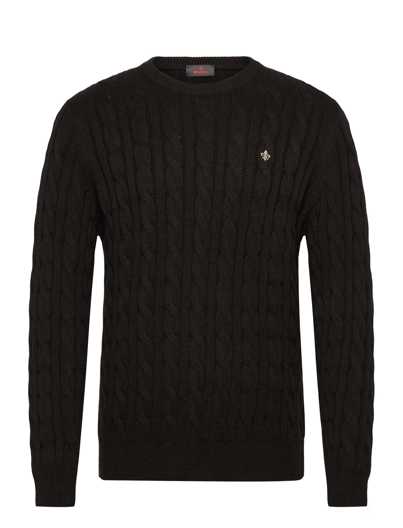MORRIS Nathan Cable Oneck Braun - XXL - Herren