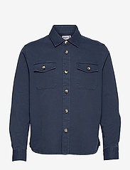 Morris - Sanford Shirt Jacket - virskrekli - blue - 0