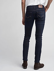 Morris - Steve Satin Jeans - skinny jeans - blue - 3