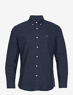 Oxford Button Down Shirt - basic skjortor - navy