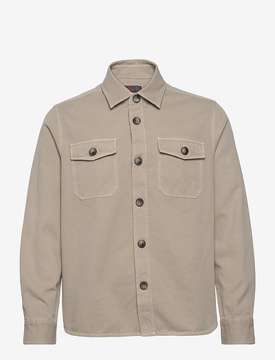 Sanford Shirt Jacket - virskrekli - khaki
