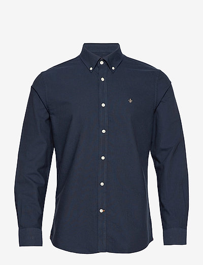 Oxford Button Down Shirt - basic-hemden - navy