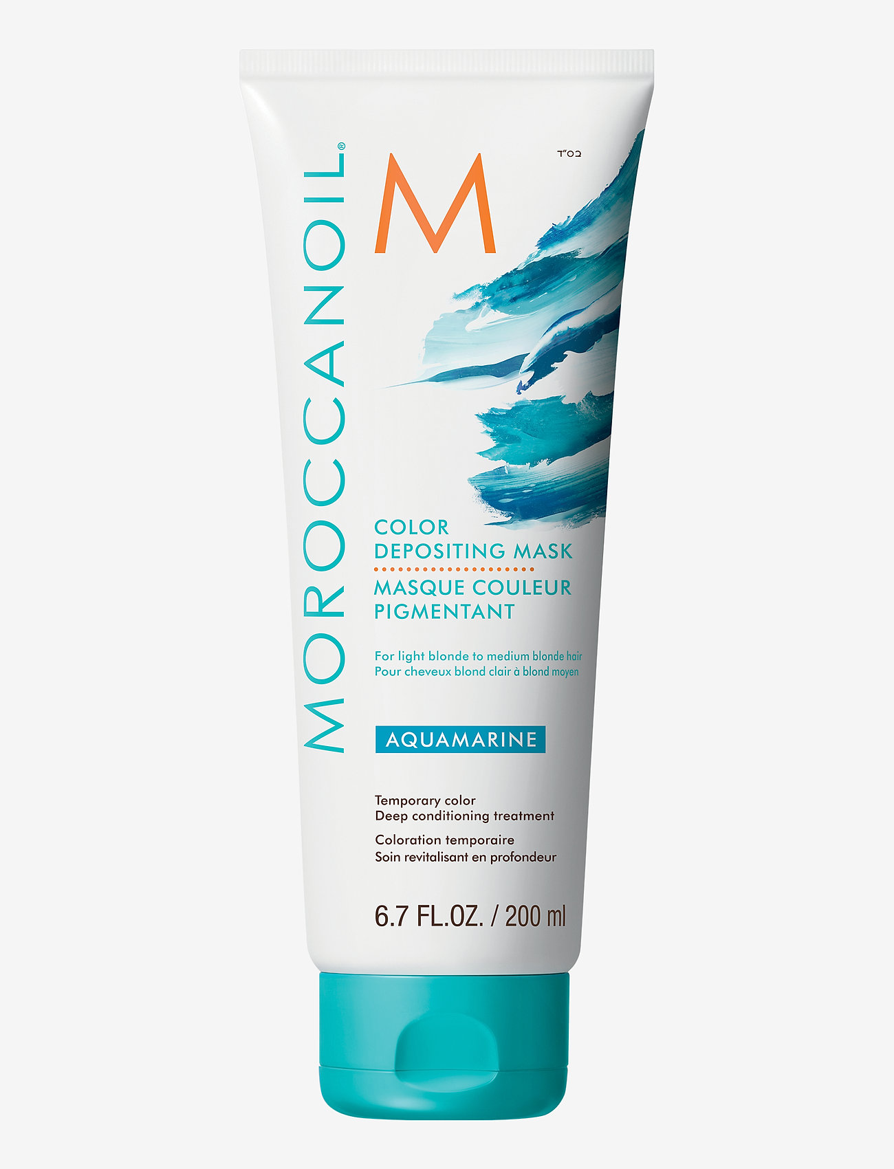 Moroccanoil - Color Depositing Mask Aquamarine - hårmasker - aquamarine - 0