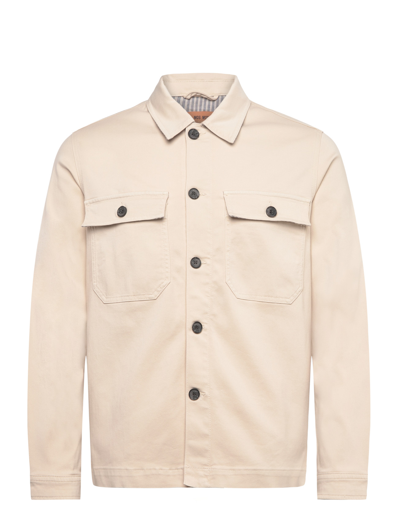 MOS MOSH GALLERY Mmgmatteo Soft Overshirt Beige - XXL - Herren