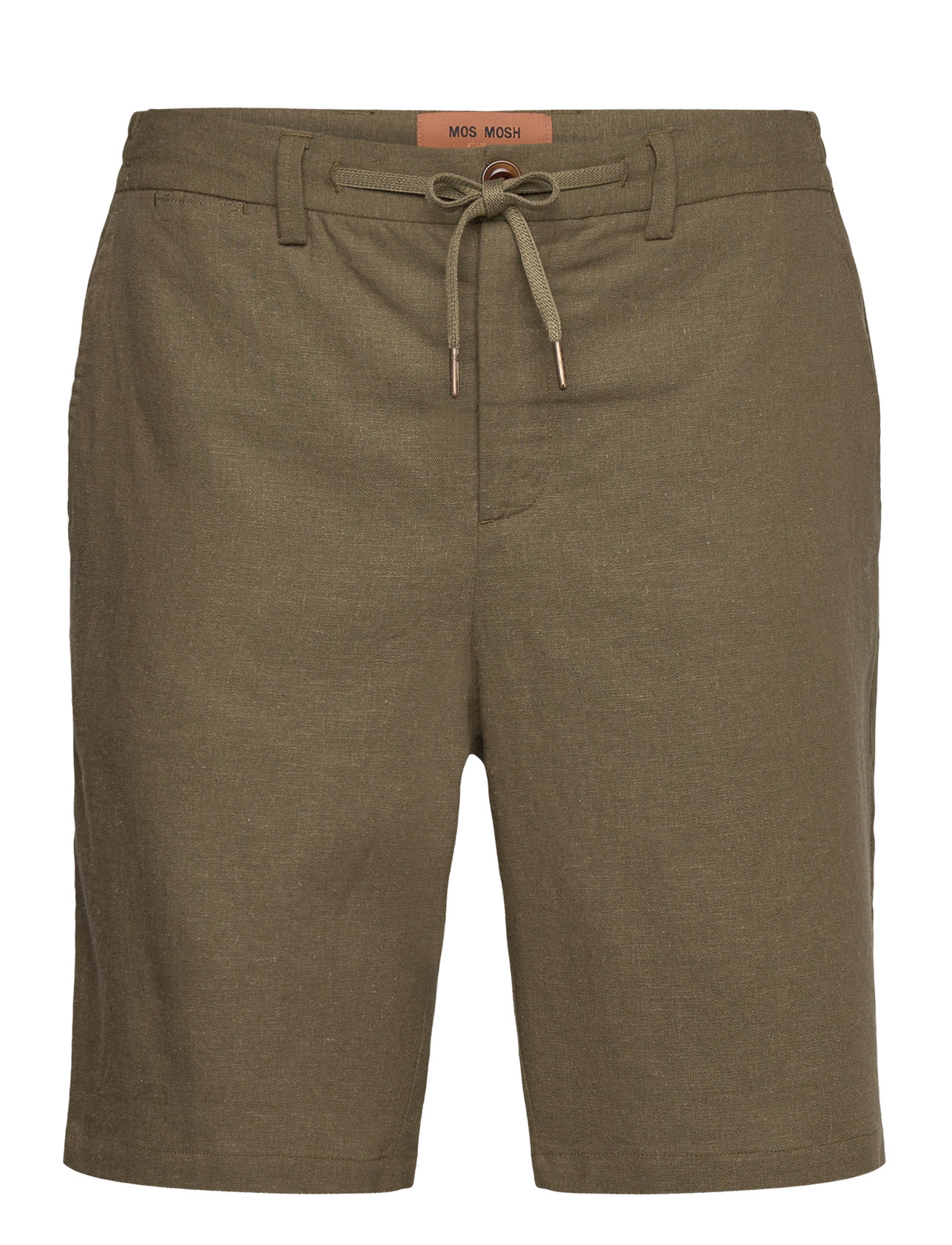 Mos Mosh Gallery Mmghunt Plage String Shorts, 54 Short, Khaki green, Shorts > Chinoshorts, Herre