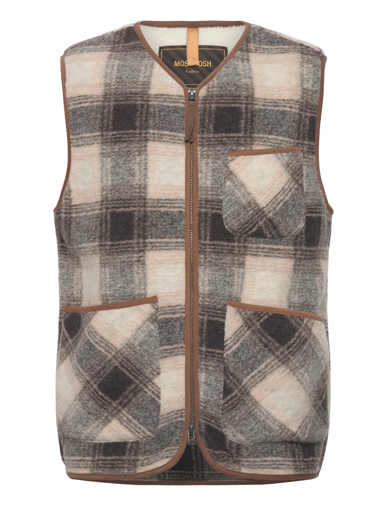 Mos Mosh Gallery Mmgtomasso Vest, M, Multi/patterned, Overtøj > Veste, Herre