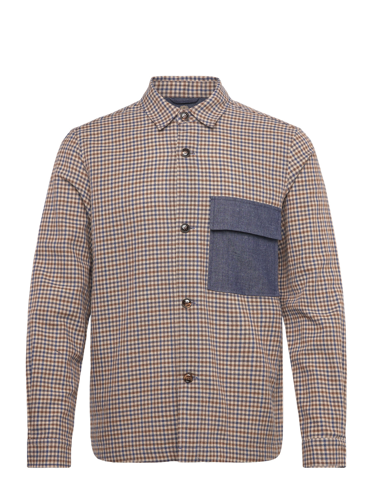 MOS MOSH GALLERY Mmgwilson Check Overshirt Patterned - XXL - Herren