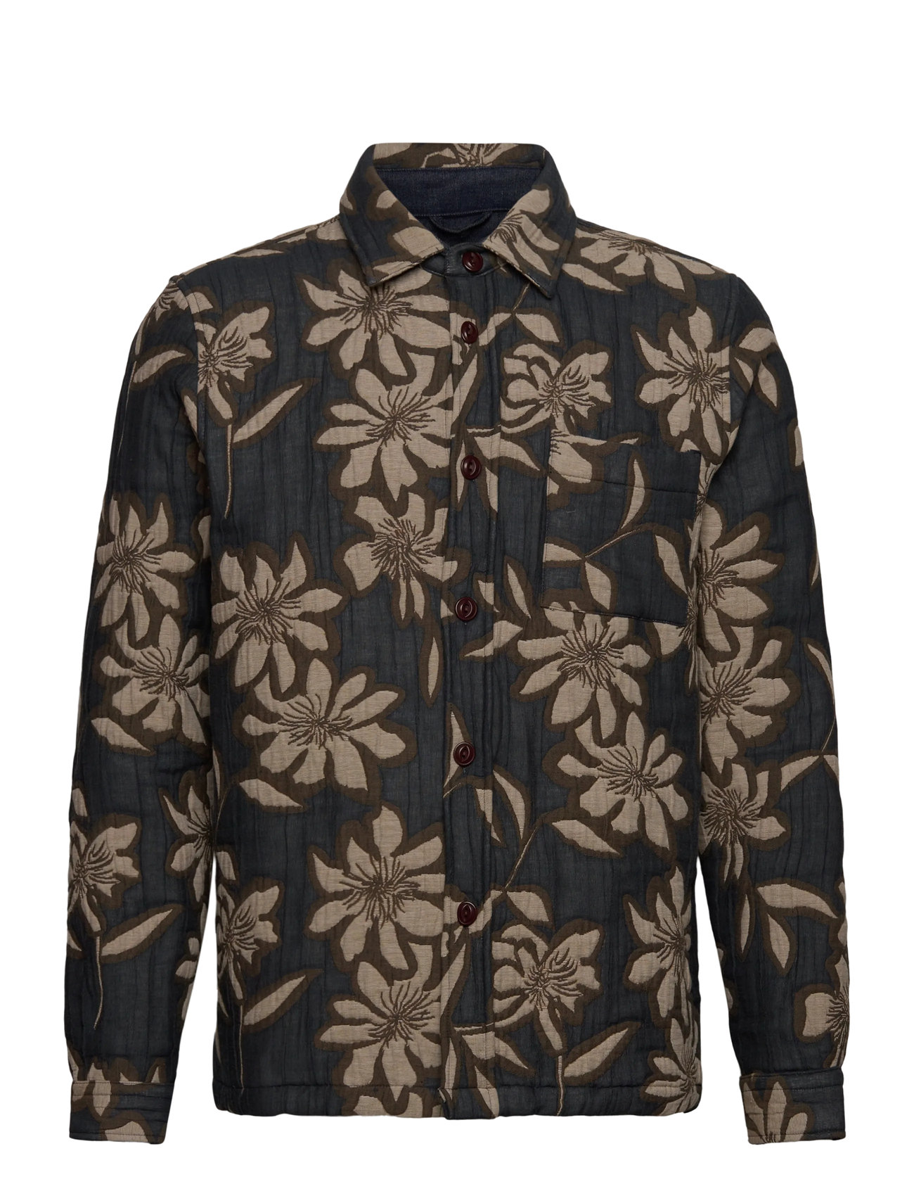 MOS MOSH GALLERY Mmgdavid Gallia Overshirt Navy - M - Herren