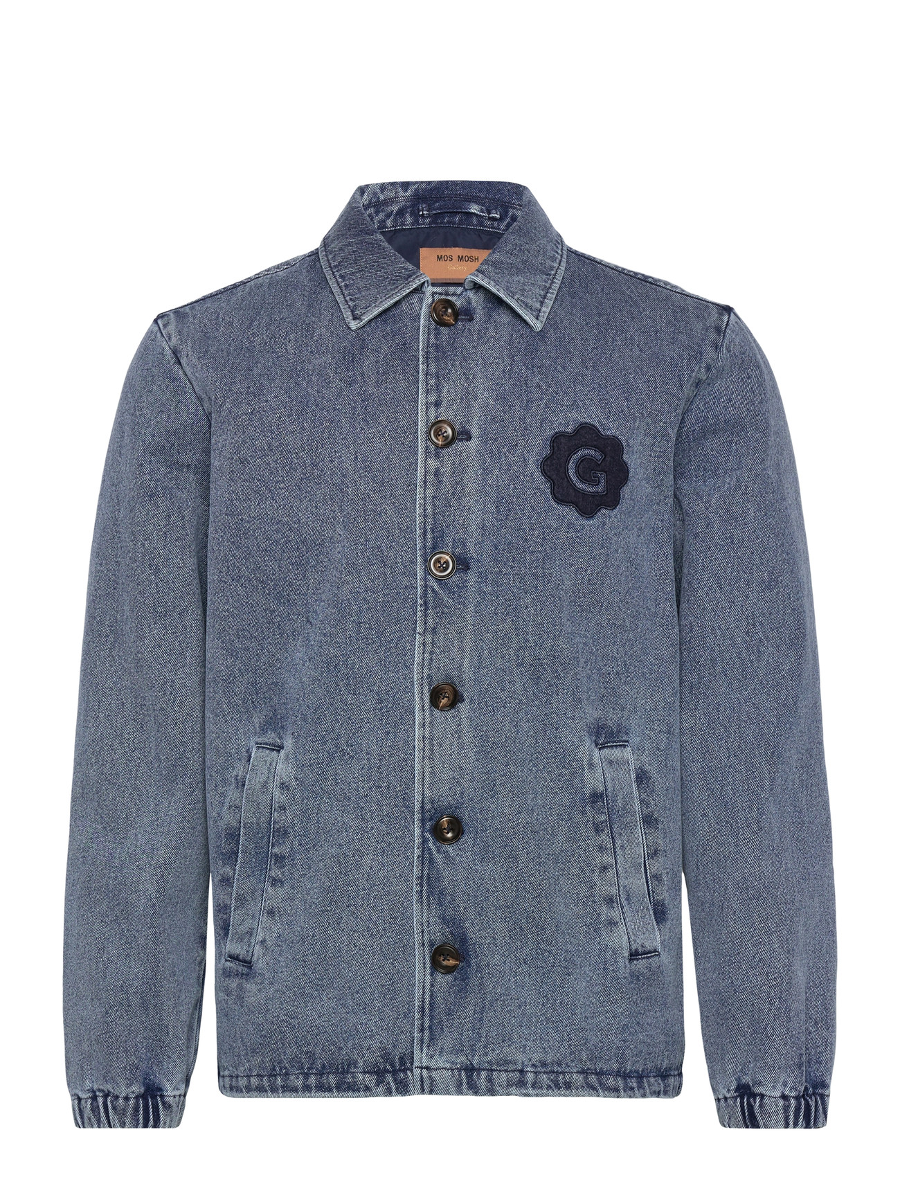 Mos Mosh Gallery Mmgpayton Denim Jacket, XL, Blue, Denim > Unlined Denim Jackets, Herre