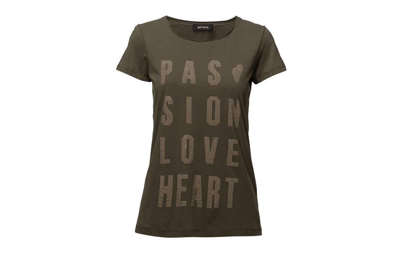 Mos Ecru Devant Détails Ss Tee At Decoration Crave Mosh Rivet qXrATgq