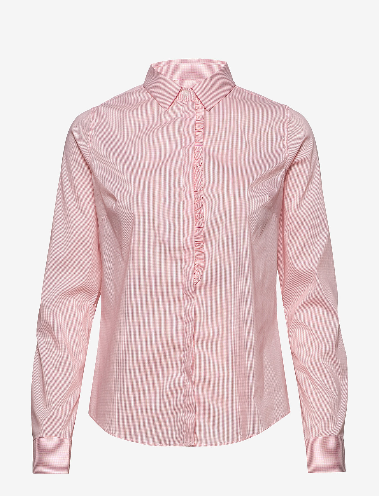 Tilda Frill Check Shirt (Sugar Coral Check) (974.25 kr Tilda Frill Check Shirt (Sugar Coral Check) (974.25 kr