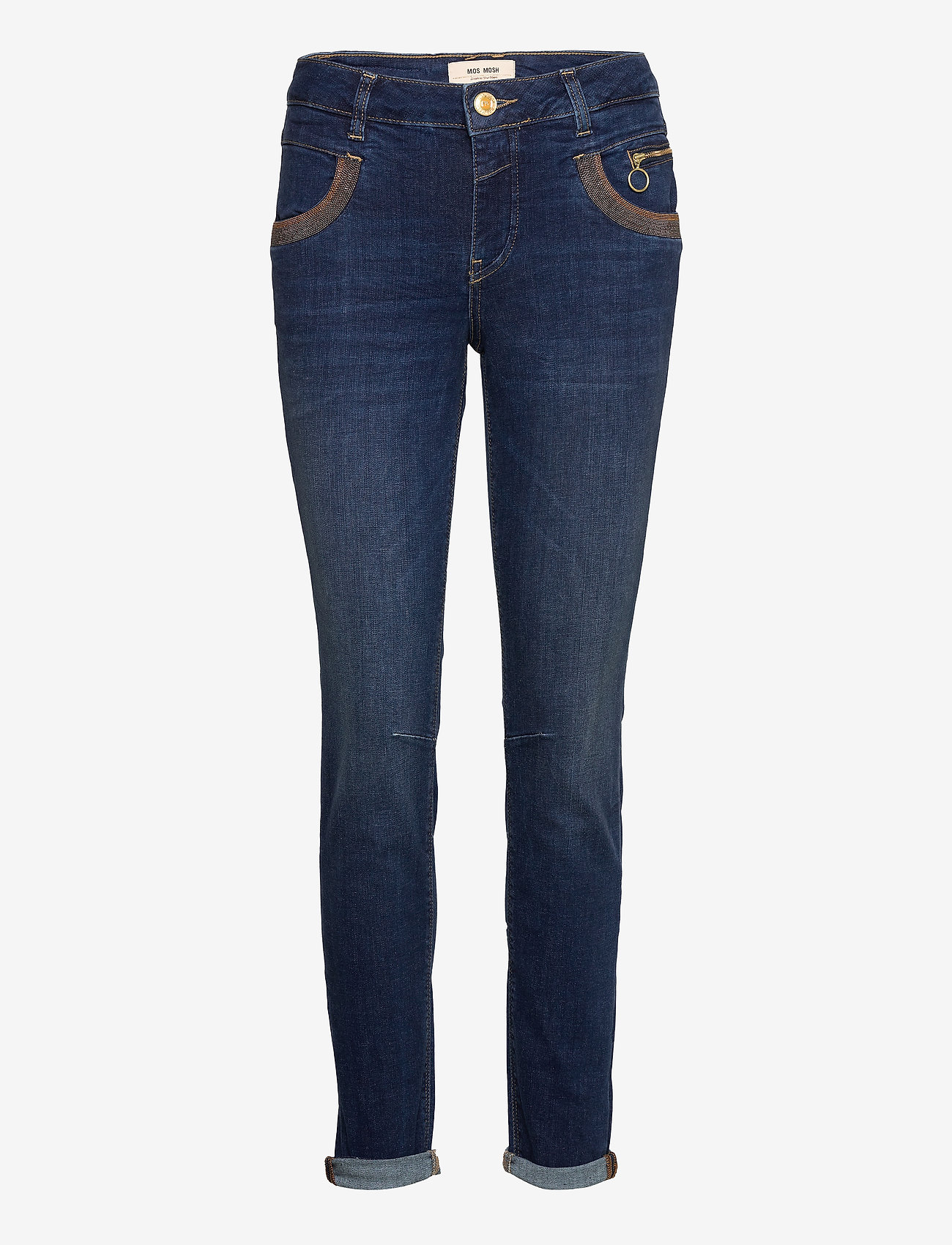 MOS MOSH Naomi Shade Blue Jeans - Skinny jeans | Boozt.com