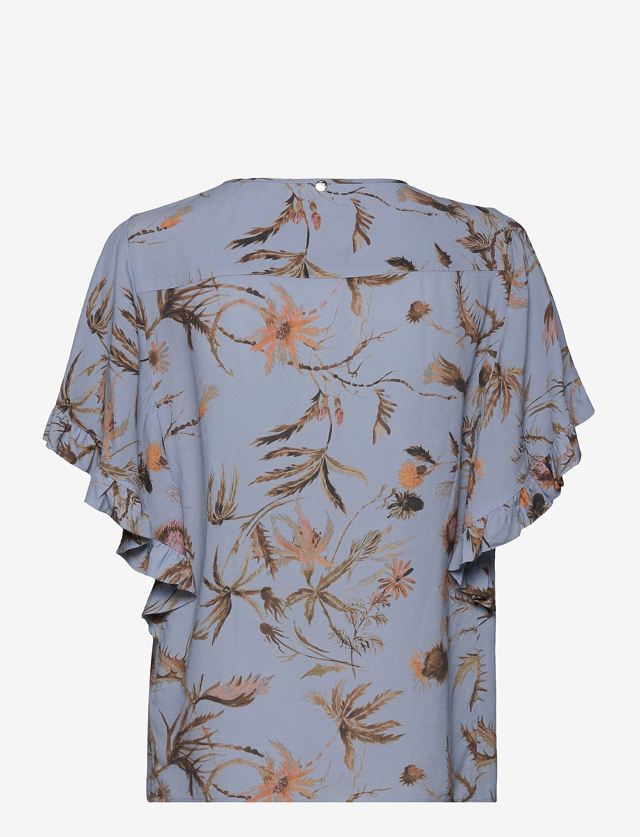 MOS MOSH Tara Thistle Blouse - Short-sleeved blouses | Boozt.com