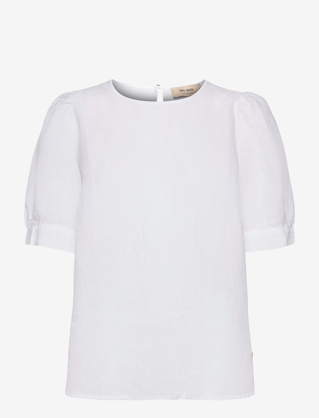 MOS MOSH Dee Ss Linen Blouse - Short-sleeved blouses | Boozt.com
