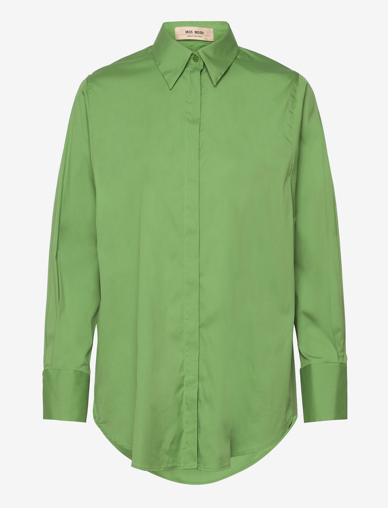lime green long sleeve button up shirt