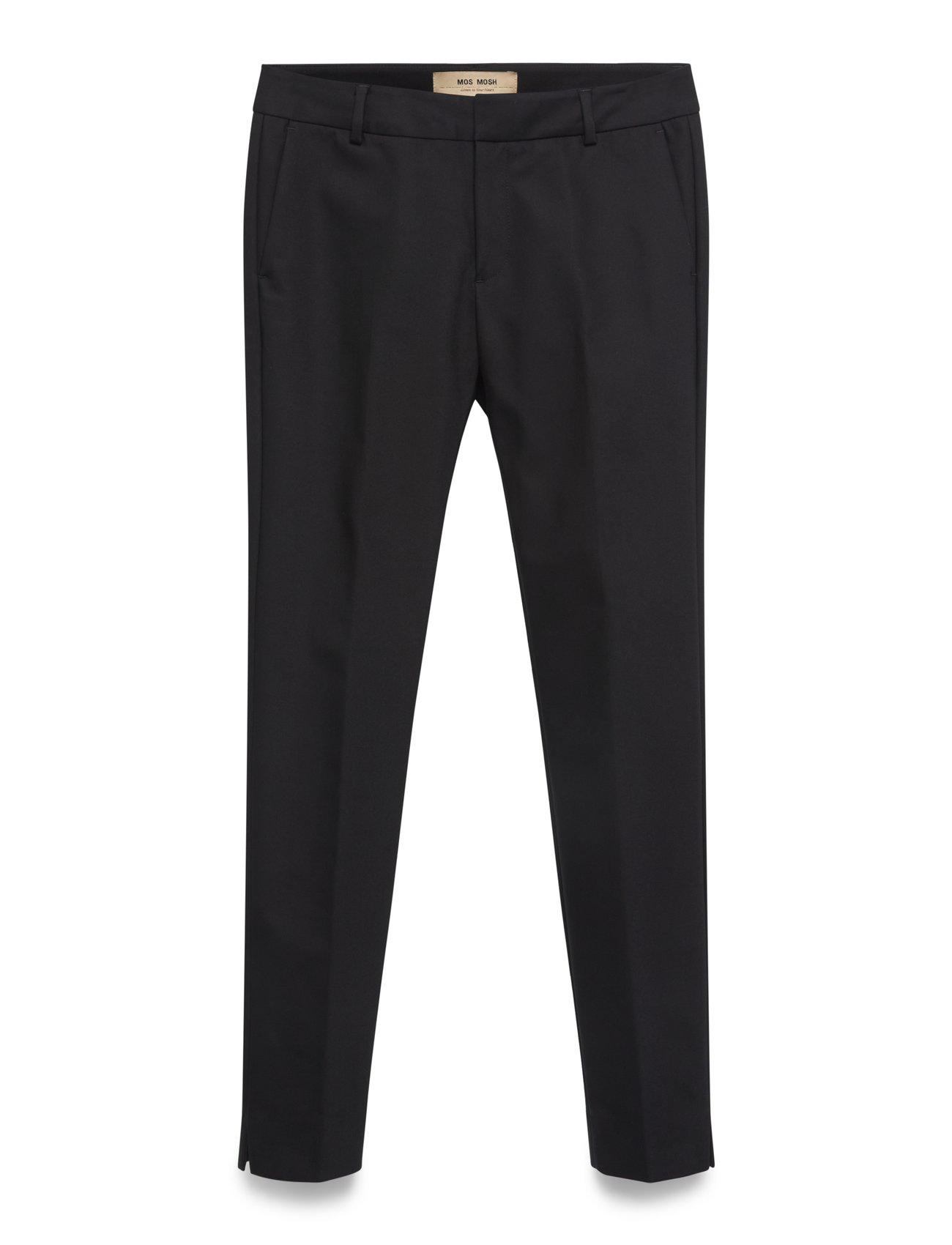 MOS MOSH Mmabbey Night Pant, 34, Black, Bukser > Slim Fit-Bukser, Dame