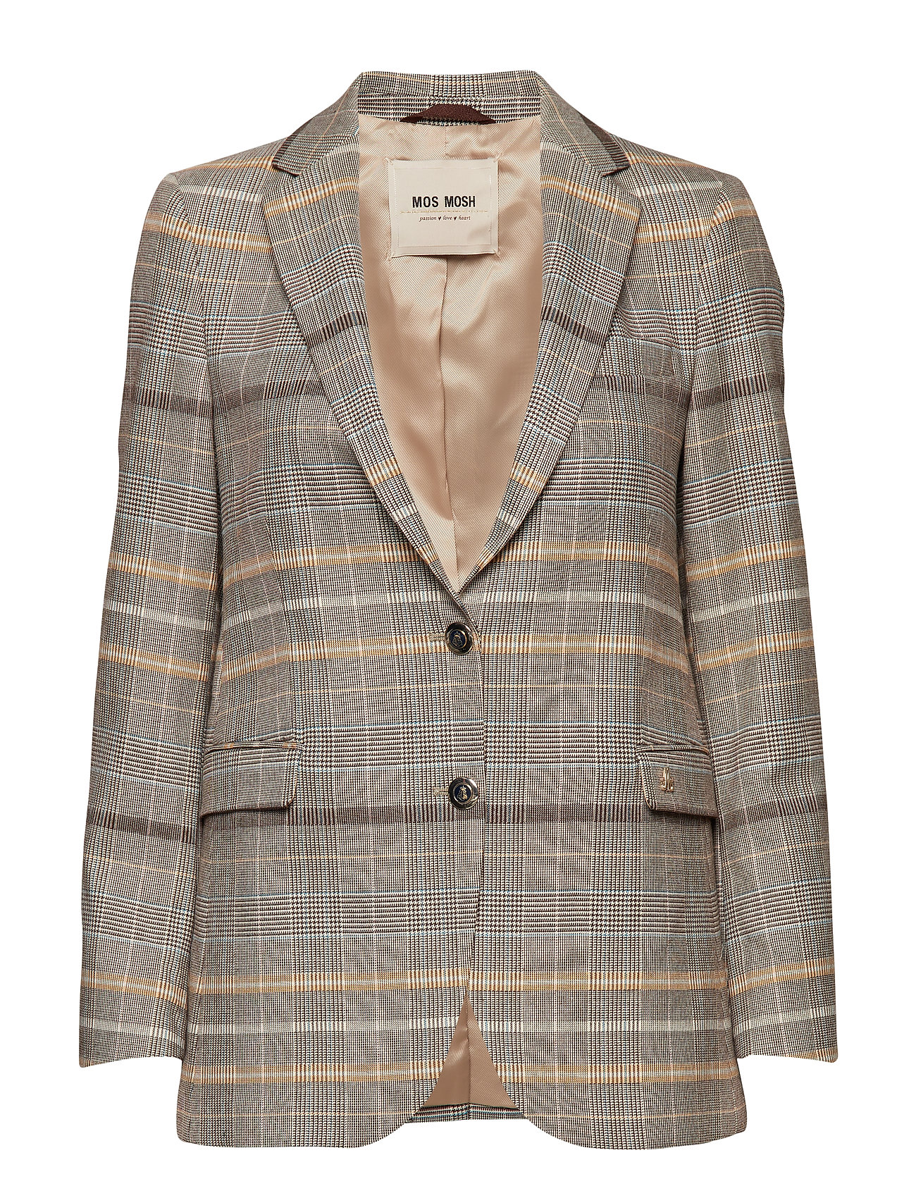 Mary Fey Blazer Colbert Bruin Mos Mosh mos mosh kopen in de aanbieding