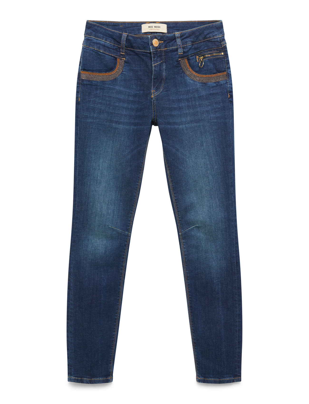 MOS MOSH Mmnaomi Shade Blue Jeans, 28, Blue, Jeans > Skinny, Dame