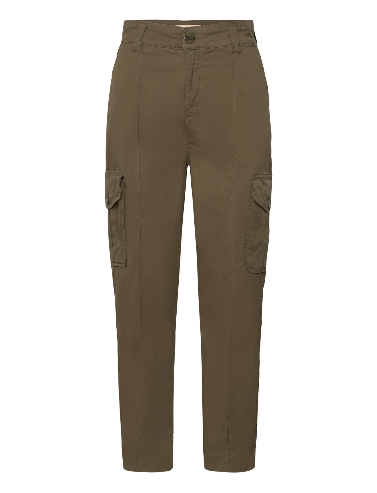 MOS MOSH Madisane Paper Cargo Pant Khaki Green