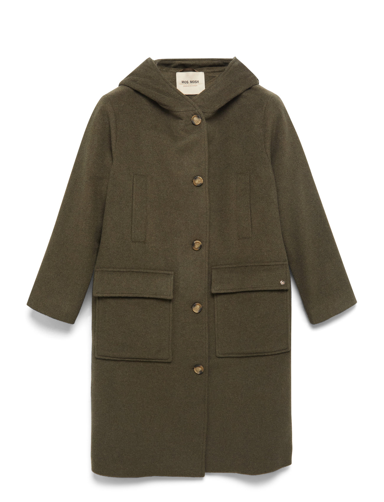 MOS MOSH Mmkenya Hoodie Wool Coat