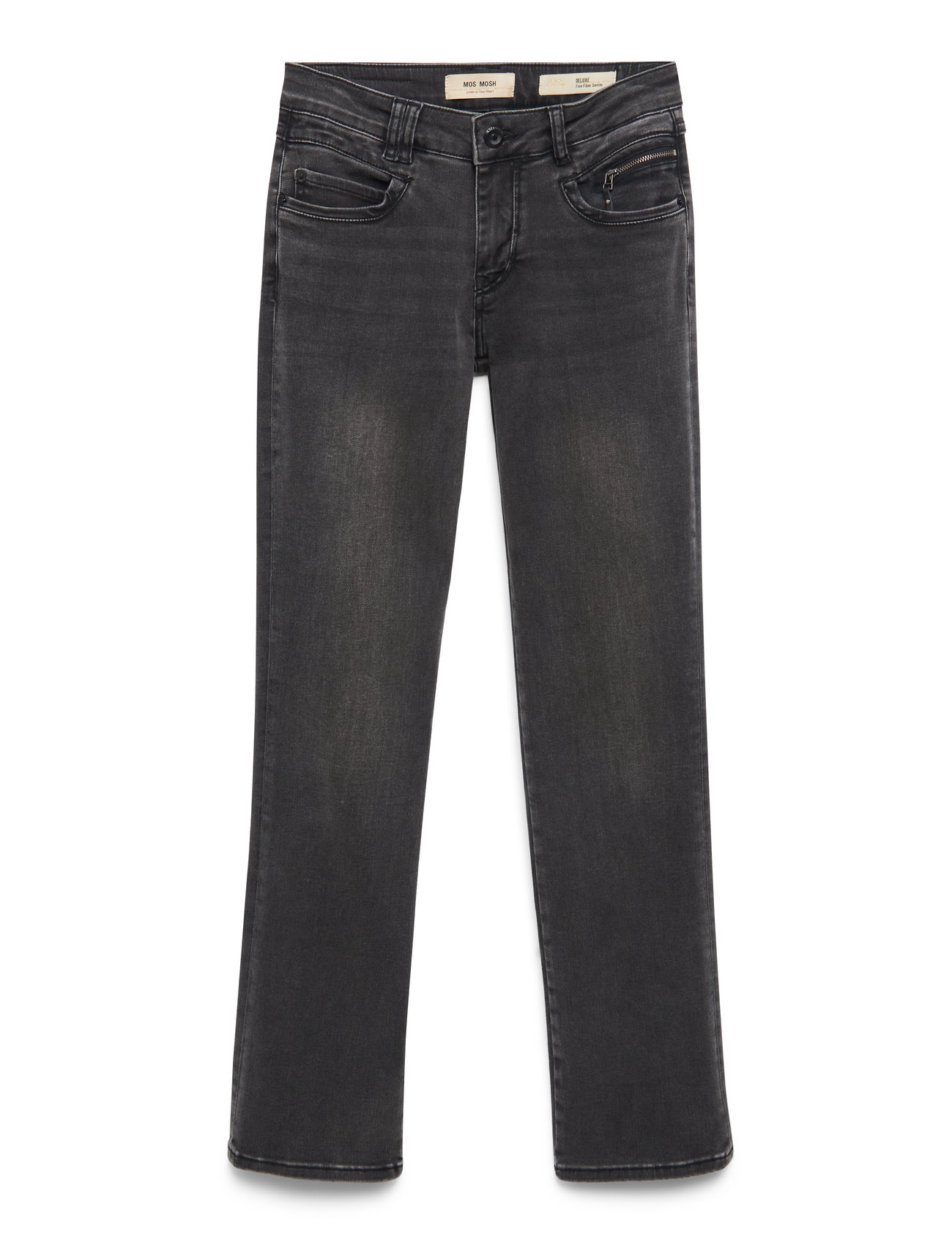 MOS MOSH Mmcarla Naomi Deluxe Jeans Grau - 33 Regular - Damen