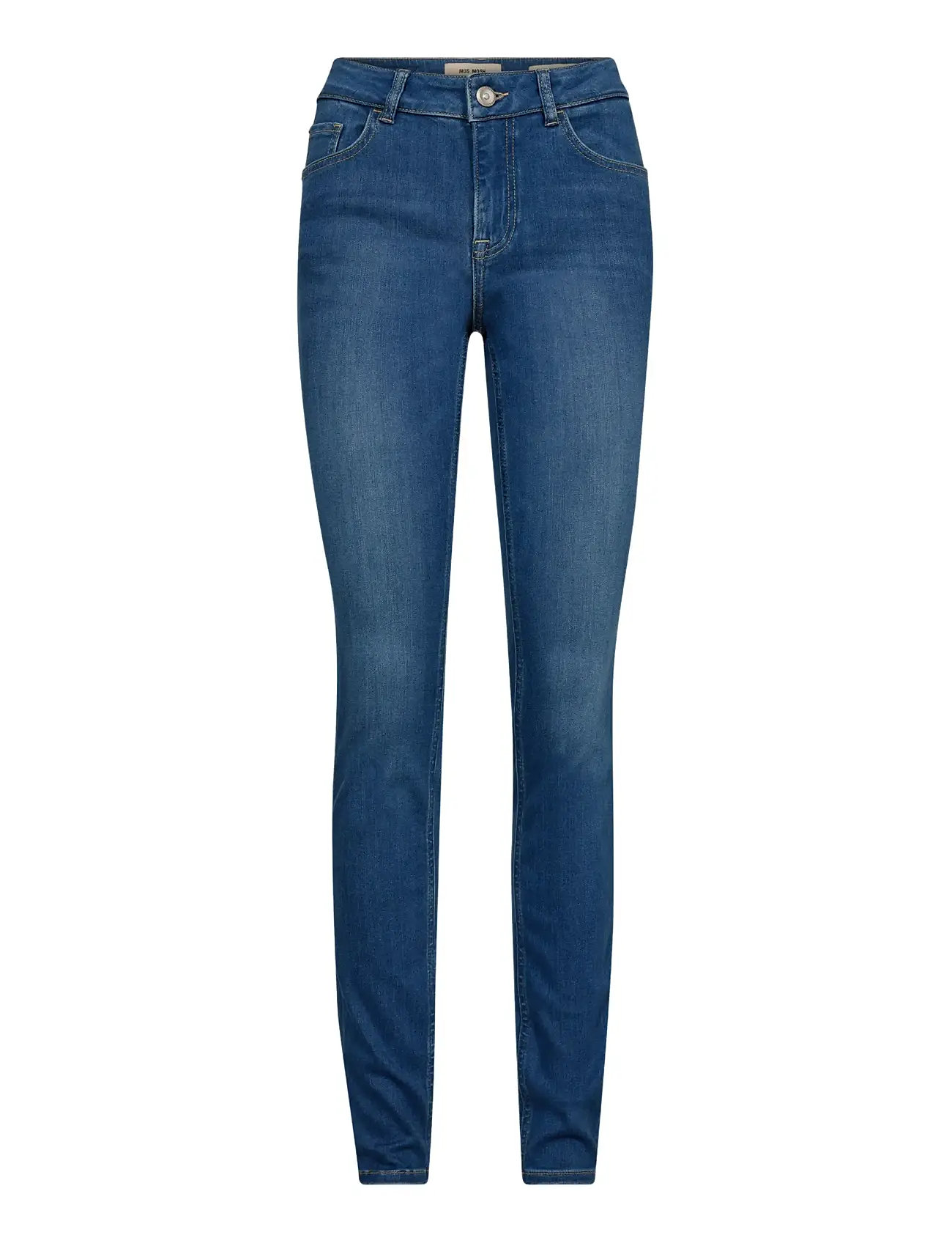 MOS MOSH Mmvice Deluxe Jeans, 24 Regular, Blue, Jeans > Smalle, Dame