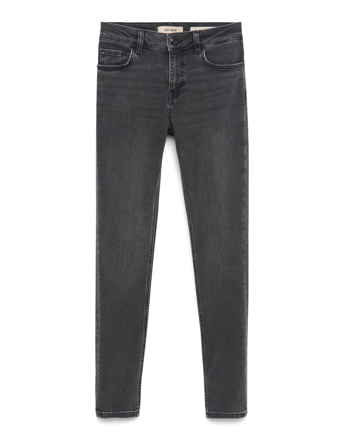 MOS MOSH Mmvice Deluxe Jeans, 26 Short, Grey, Jeans > Smalle, Dame