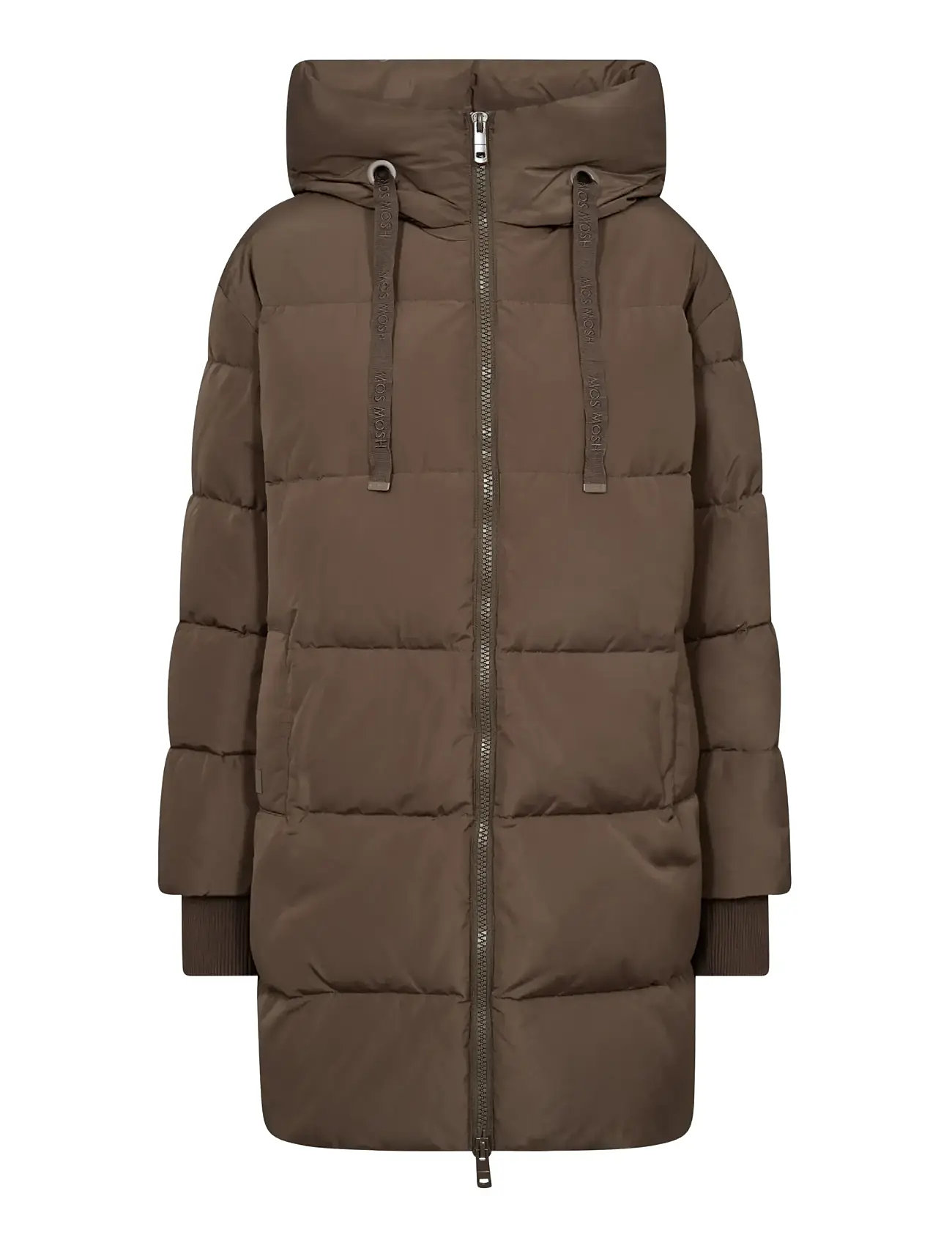 MOS MOSH Mmnova Avon Down Jacket, XS, Brown, Jakker > Vatteret Jakke, Dame