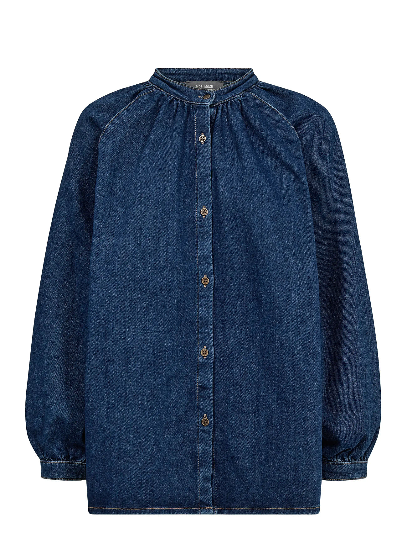 MOS MOSH Mmbello Denim Shirt Blau - S - Damen
